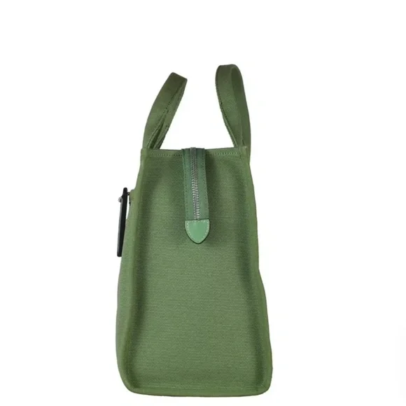 Coach Cargo Tote CP158 Soft Green Canvas Laptop Bag NWT - Picture 6 of 7
